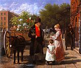 Jacques-Laurent Agasse The Flower Seller painting